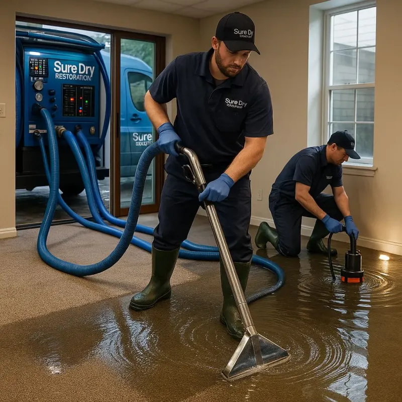 Water Extraction and Removal process in Jackson, MN
